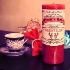 Witch's Brew Dragon's Blood Candle - Heaven & Nature Store