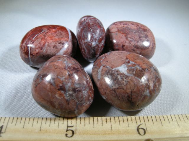 Jasper Red Banded Tumbled Heaven And Nature Store