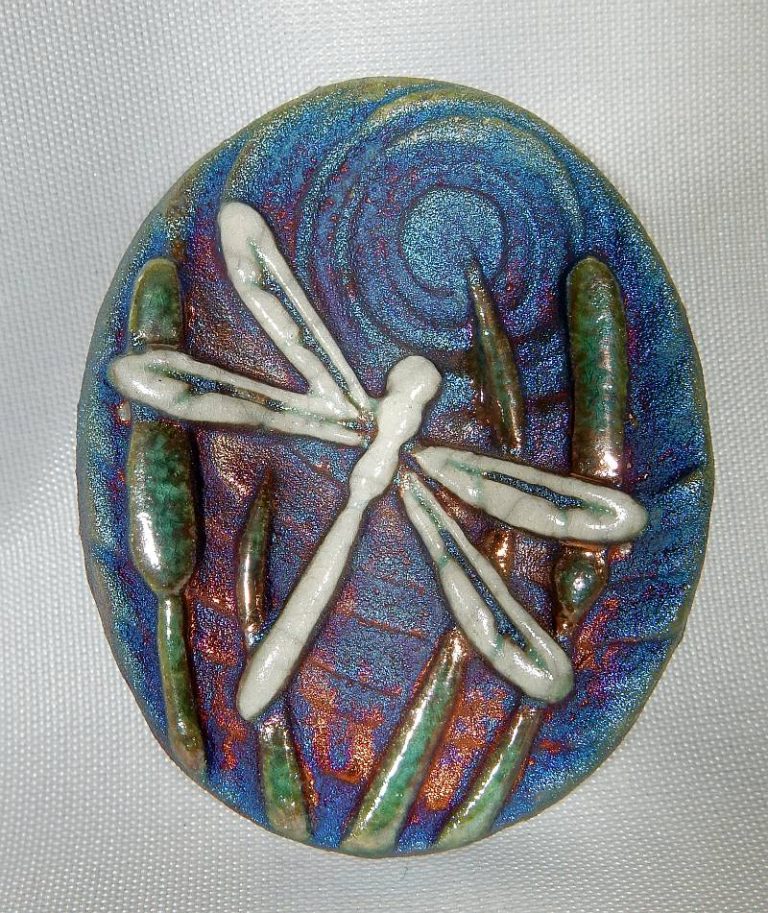 Small Keepsake Raku Pottery Hearts