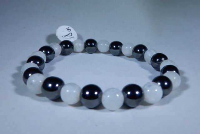 Hematite Stretch Bracelet 6 mm | The Bead N Crystal & Enclave Gems