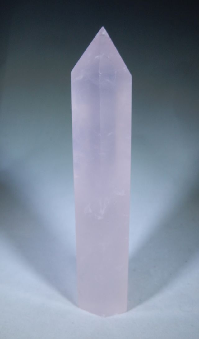 rose quartz point