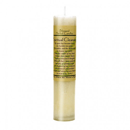 Spiritual Cleansing Blessed Herbal Candle Heaven & Nature Store