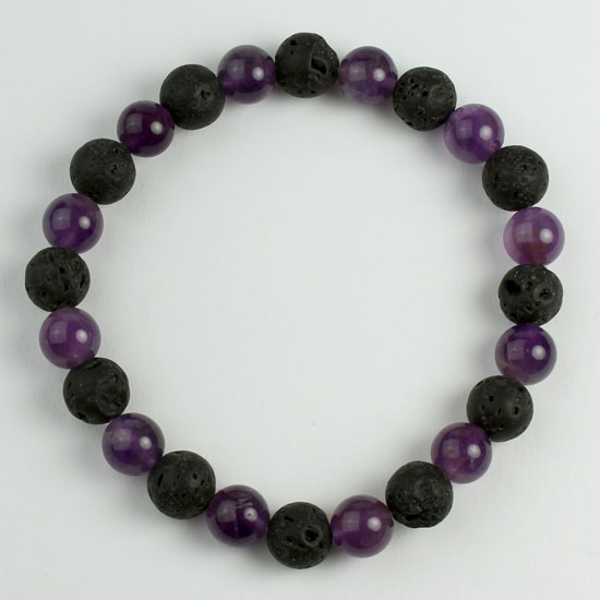 Details about   Amethyst Stone bracelet  5 MM  Round  Bead Healing Stone USA Seller 