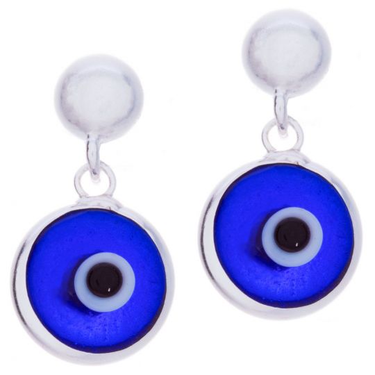 Evil Eye, Stud, Earrings, Small - Heaven & Nature Store