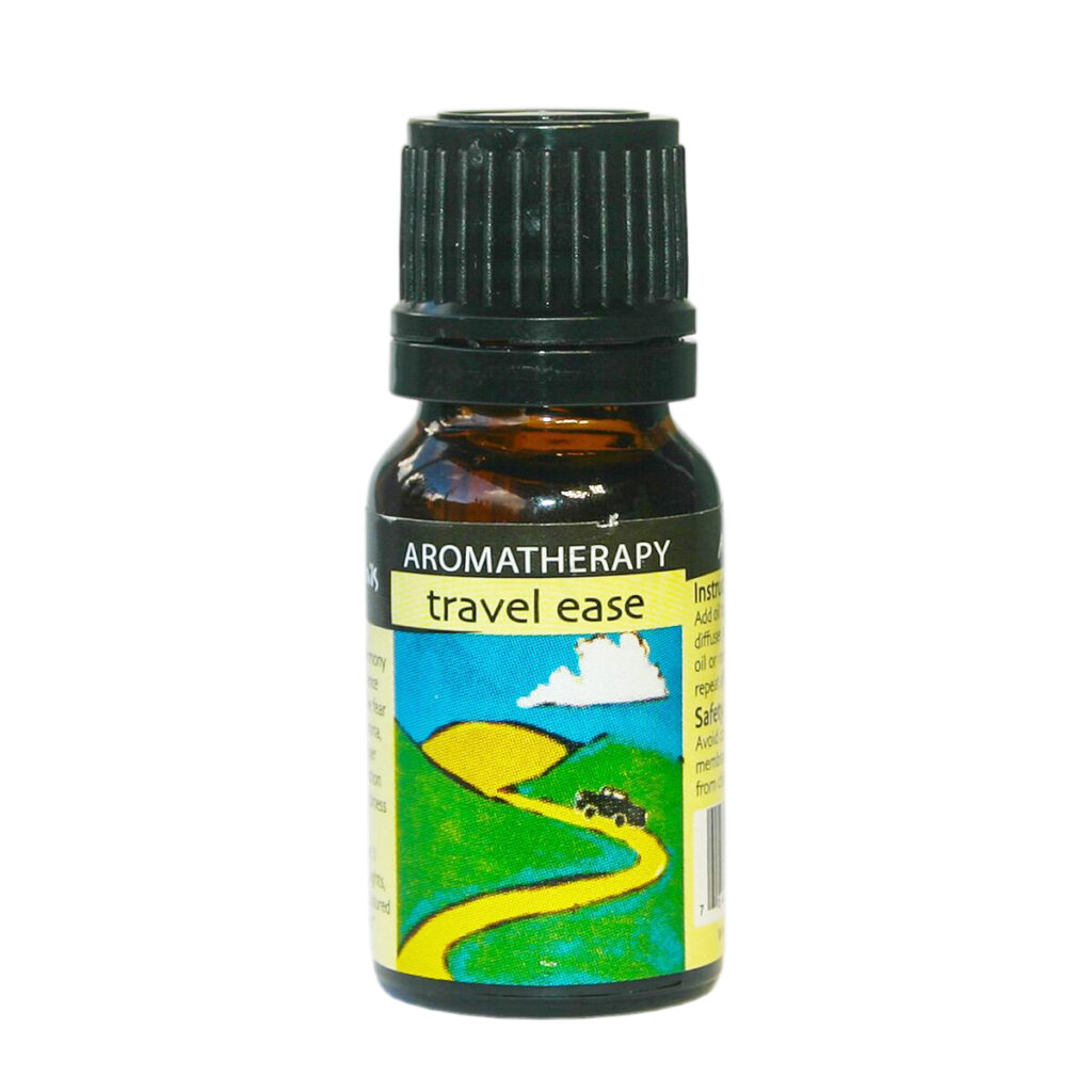 Travel Ease, Aromatherapy Essential Oils Blend, A Plant Derived Extract